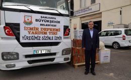 Şanlıurfa’dan İzmir’deki depremzedelere yardım eli