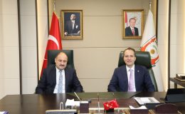 Yeniden Refah Partisi lideri Erbakan’dan başkan Gülpınar’a ziyaret   – Videolu Haber