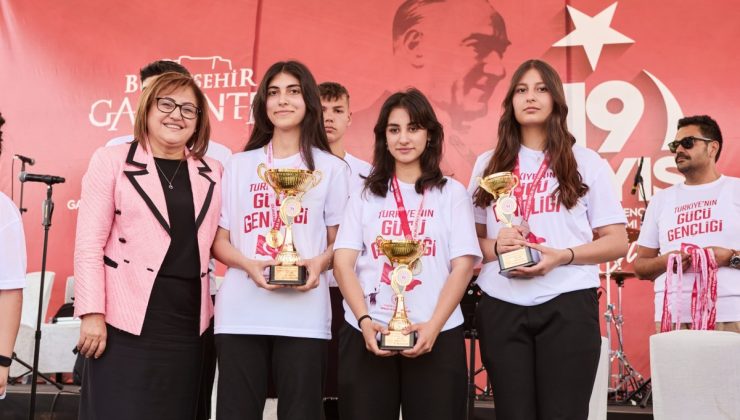 Gaziantep’te ’19 Mayıs Atatürk’ü Anma, Gençlik ve Spor Bayramı’ etkinliği düzenlendi